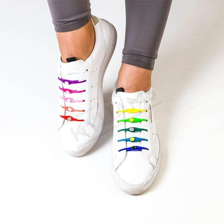 Lacets sans nœuds (12 pièces par lot) - Kyliams - Den danske butik