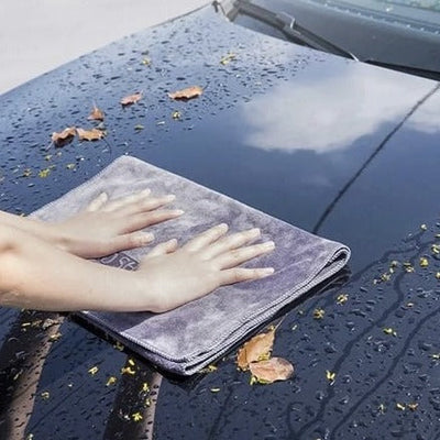 Premium Mikrofiber Håndklæde til Bilrensning og Tørring - Clean’Car™