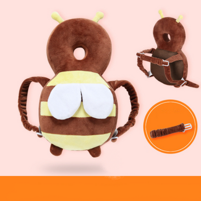 Rygsæk med Beskyttelsespude til Baby - BizzBee™