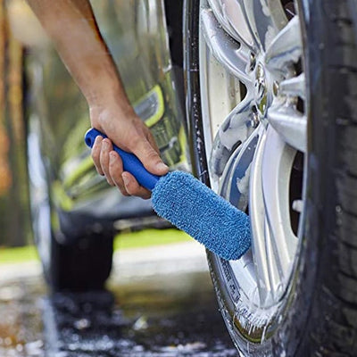 Bærbar bilvaskebørste til rengøring af hjul - CleenWheel™