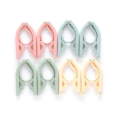 Foldbare Multifunktionelle Plastik Tøjbøjler - Dress Up™