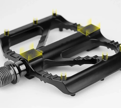 GlidePro™ – Ultralette, skridsikre cykelpedaler i aluminium med tre lejer & quick-release