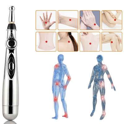 Elektronisk Akupunkturpen, Meridian Massage med Impulser - AcupuncturePen™