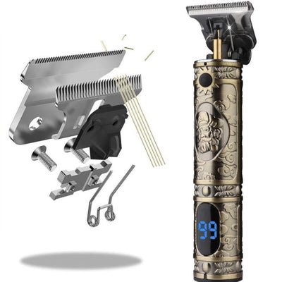 Genopladelig elektrisk barbermaskine Vintage T9 - BarberPro™