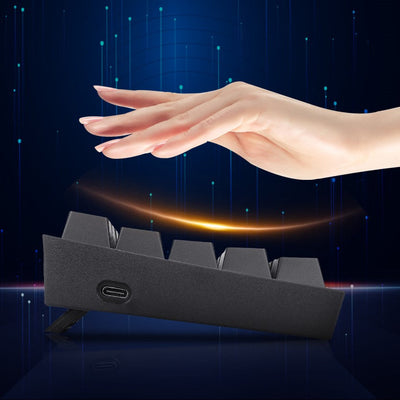 Ergonomisk Kablet Tastatur til PC - KEYPRO™