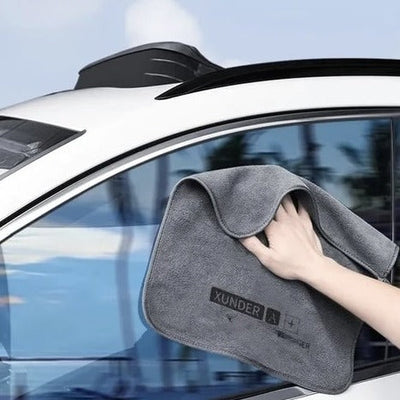 Premium Mikrofiber Håndklæde til Bilrensning og Tørring - Clean’Car™