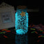Fluorescerende sandpulver, selvlysende pigment – LuminousSand™