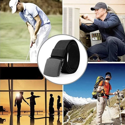 Nylon militærbælte med automatisk spænde - CeintureTactique™