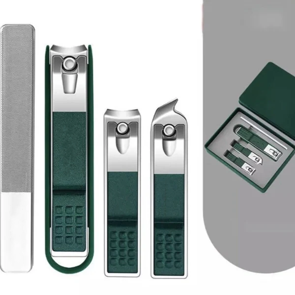 Sæt med negleklippere til mænd og kvinder, høj kvalitet manicure- og pedicureæske - NailClipper™