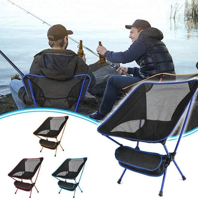 UltraLightChair™ - Foldbar, Bærbar Stol til Camping og Udendørsbrug
