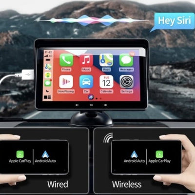 7" bilradio, trådløs multimedieafspiller, CarPlay & Android Auto - TactilCarplay™