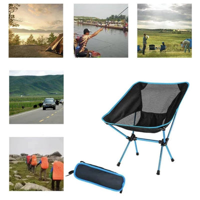 UltraLightChair™ - Foldbar, Bærbar Stol til Camping og Udendørsbrug