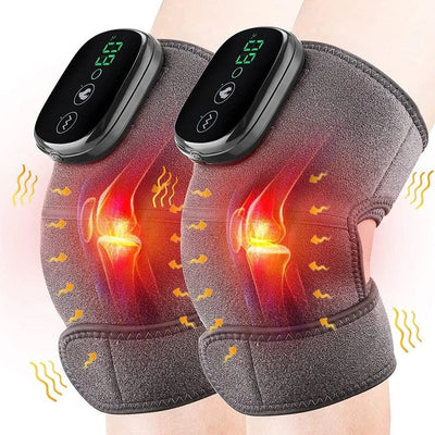 Opvarmet Massager til Knæ og Albuer Vibration & Ledstøtte - Therapy™