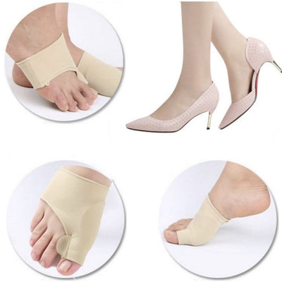 Tåseparator & knystekorrektor til smertelindring & ortopedisk pleje (1 par) - FootComfort™