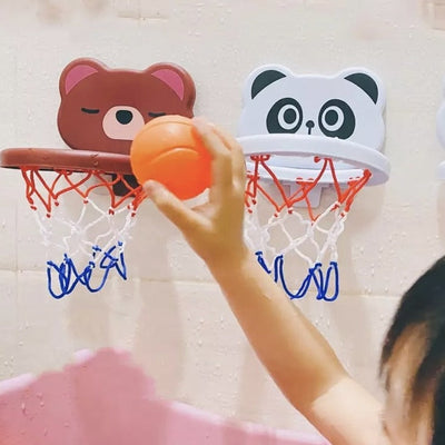Badelegetøj, mini basketballkurv med bjørn til børn - MiniDunk™