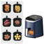 Oliefri frituregryde med synligt vindue og 4,5L/5L touchskærm - No-OilFryer™