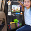 Bagsædeorganisator til bil med touchscreen-holder - DriveMate™