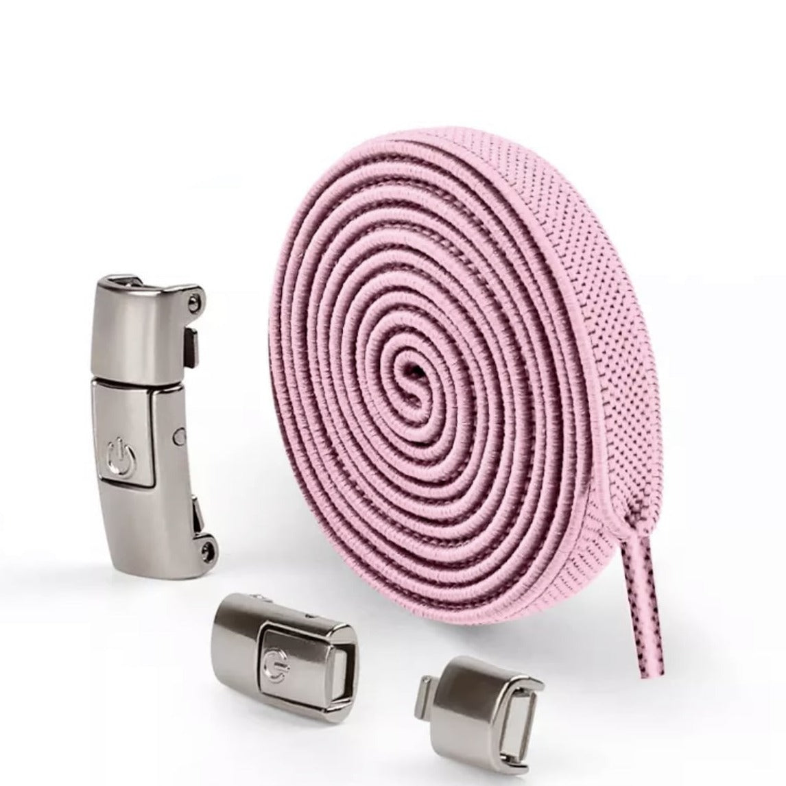 8 mm elastiksnørebånd med snaplås til børnesko og voksensko- LacetClips™