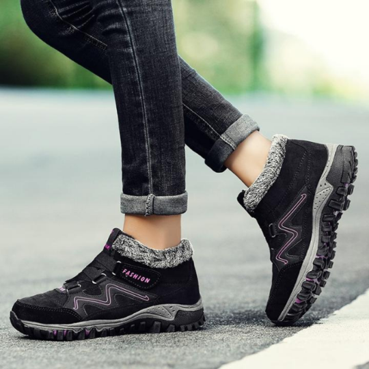 BOTTES ANTIDÉRAPANTES CHAUDES ET CONFORTABLES POUR FEMMES - Den danske butik