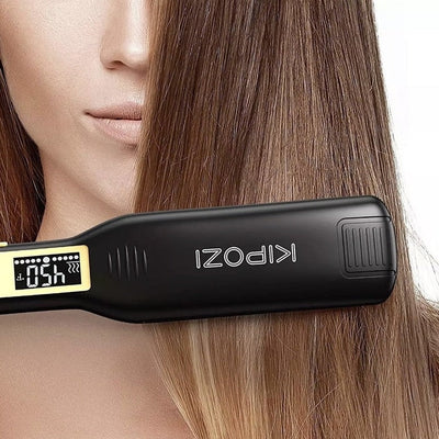 Professionelt Titanium glattejern med LCD-skærm - BestLiss™