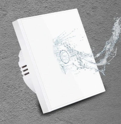 Glas touch-vægkontakt - GlassCapacitor™