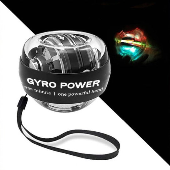 Gyroskopisk træningsbold med LED - MasterBall™