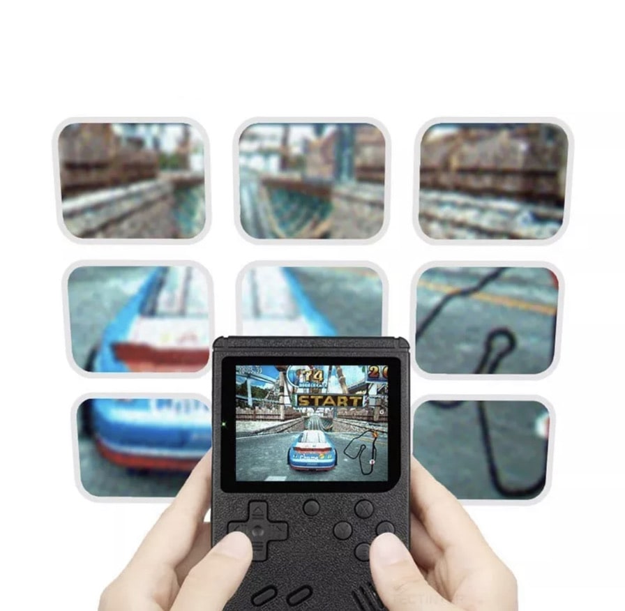 Mini retro videospilkonsol til børn med indbyggede spil - RétroVideoGame™