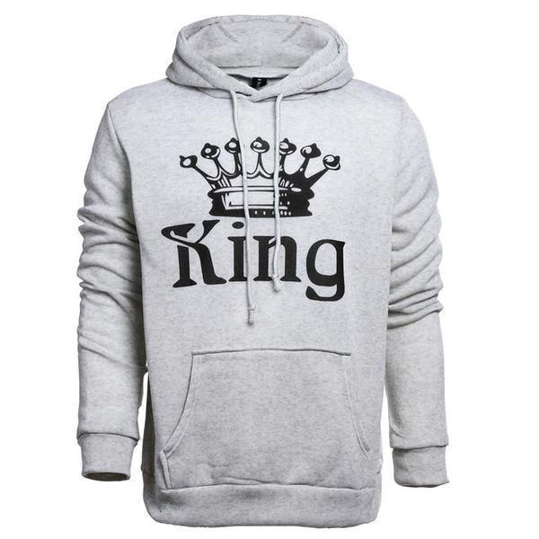 KING & QUEEN™ - SWEATS À CAPUCHE de couple - Den danske butik