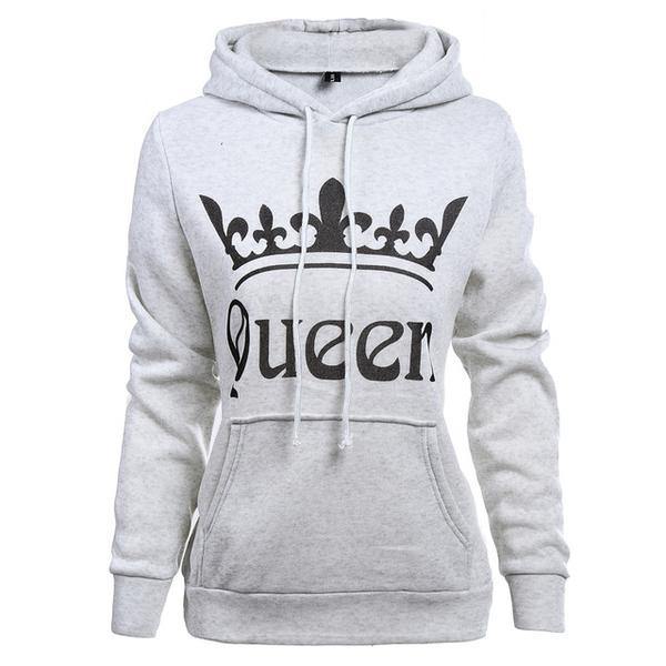 KING & QUEEN™ - SWEATS À CAPUCHE de couple - Den danske butik