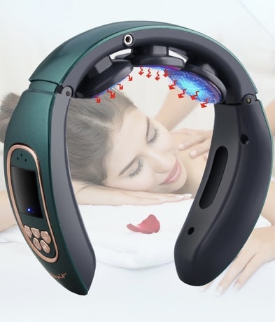 Elektromagnetisk massageapparat med LCD-skærm -  PulseMassage™