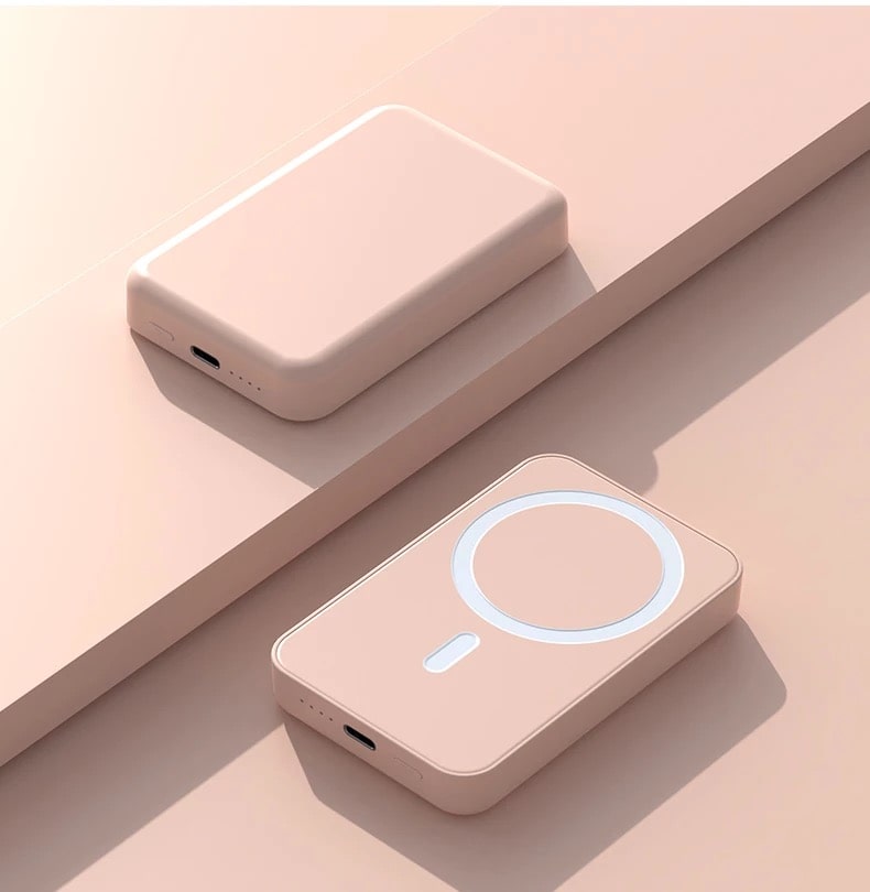 Mini magnetisk oplader, eksternt trådløst batteri til iPhone, hovedtelefoner  - MiniBattery™™