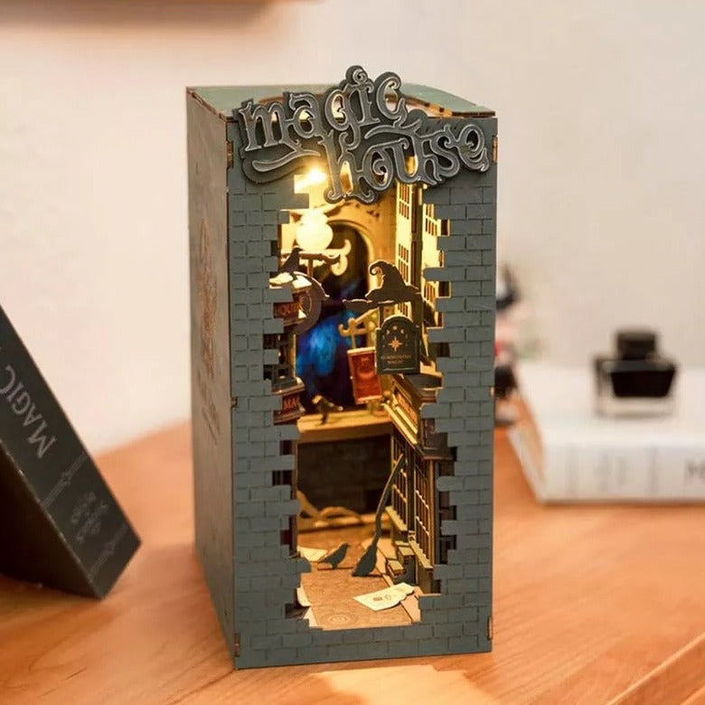 Miniature-byggesæt i træ 3D-puslespil - WoodHouse™