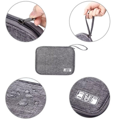 Kabelopbevaringstaske - Vandtæt elektronisk, digital organisator - CableStorage™