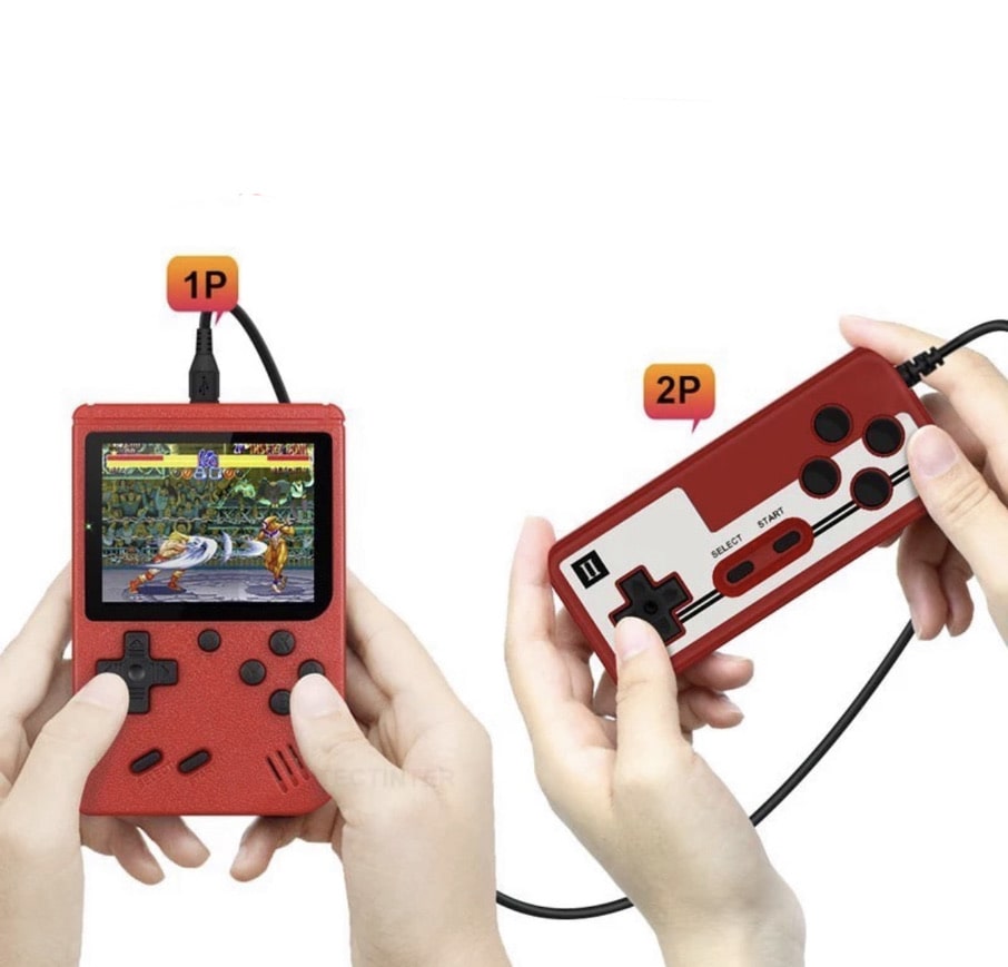 Mini retro videospilkonsol til børn med indbyggede spil - RétroVideoGame™