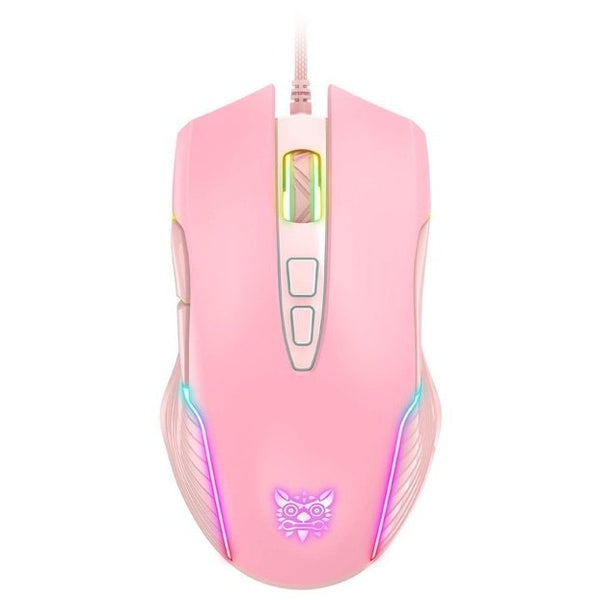 Pink computermus med ledning - PinkMouse™ – Den danske butik