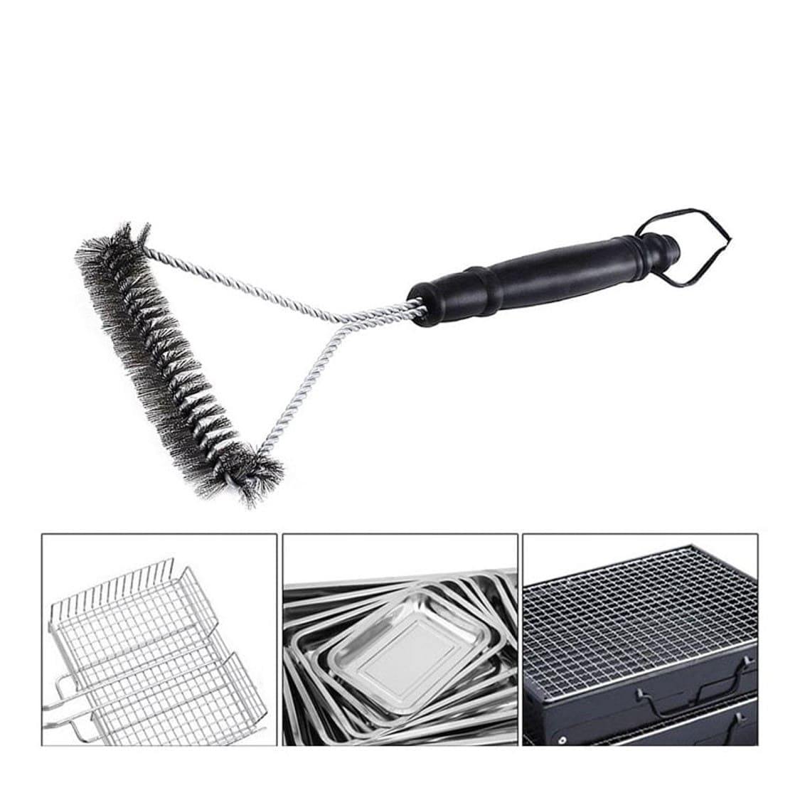 Brosse inoxydable de nettoyage de gril BBQ - BrushBBQ™ - Den danske butik