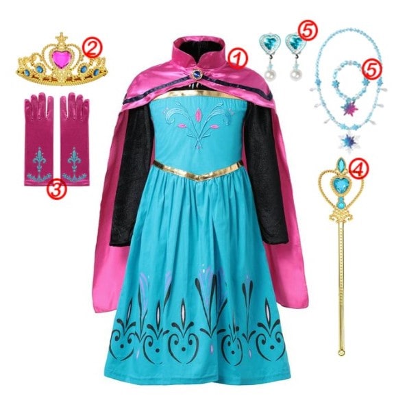 Snedronningens prinsesseforklædning - Snowy™