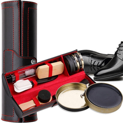 Kit 10 en 1 nettoyage pour chaussures en cuir - LeatherClean™ - Den danske butik