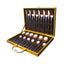 24 Couverts de Luxe en acier inoxydable or - InLuxe™ - Den danske butik