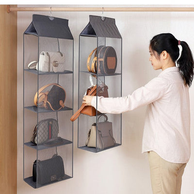 Rangement suspendu de sac à main pour placard - HandBag™ - Den danske butik