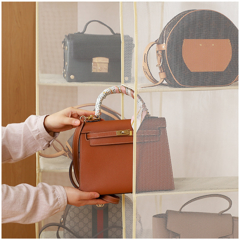 Rangement suspendu de sac à main pour placard - HandBag™ - Den danske butik