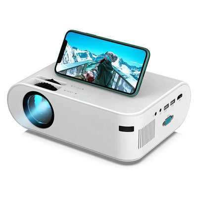 Mini vidéoprojecteur LED 1920*1080P compatible téléphone Android Iphone - CompactProd™ - Den danske butik