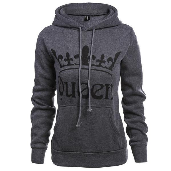 KING & QUEEN™ - SWEATS À CAPUCHE de couple - Den danske butik