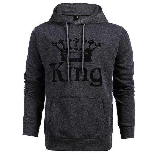 KING & QUEEN™ - SWEATS À CAPUCHE de couple - Den danske butik