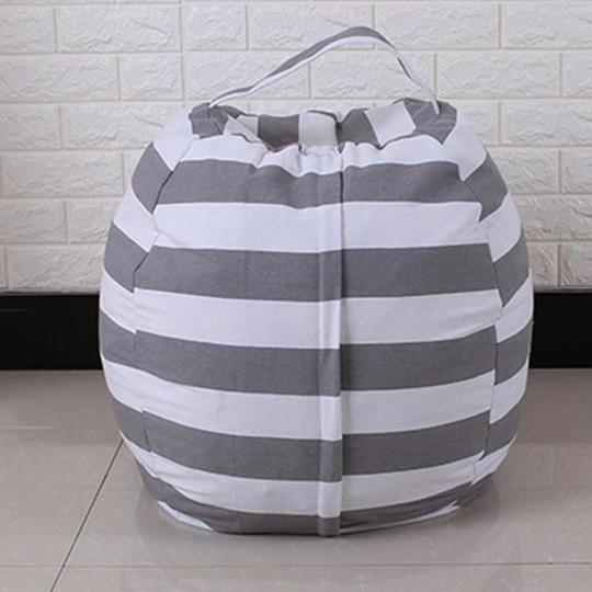 POUF DE RANGEMENT POUR PELUCHES - STUFFSIT ™ - Den danske butik