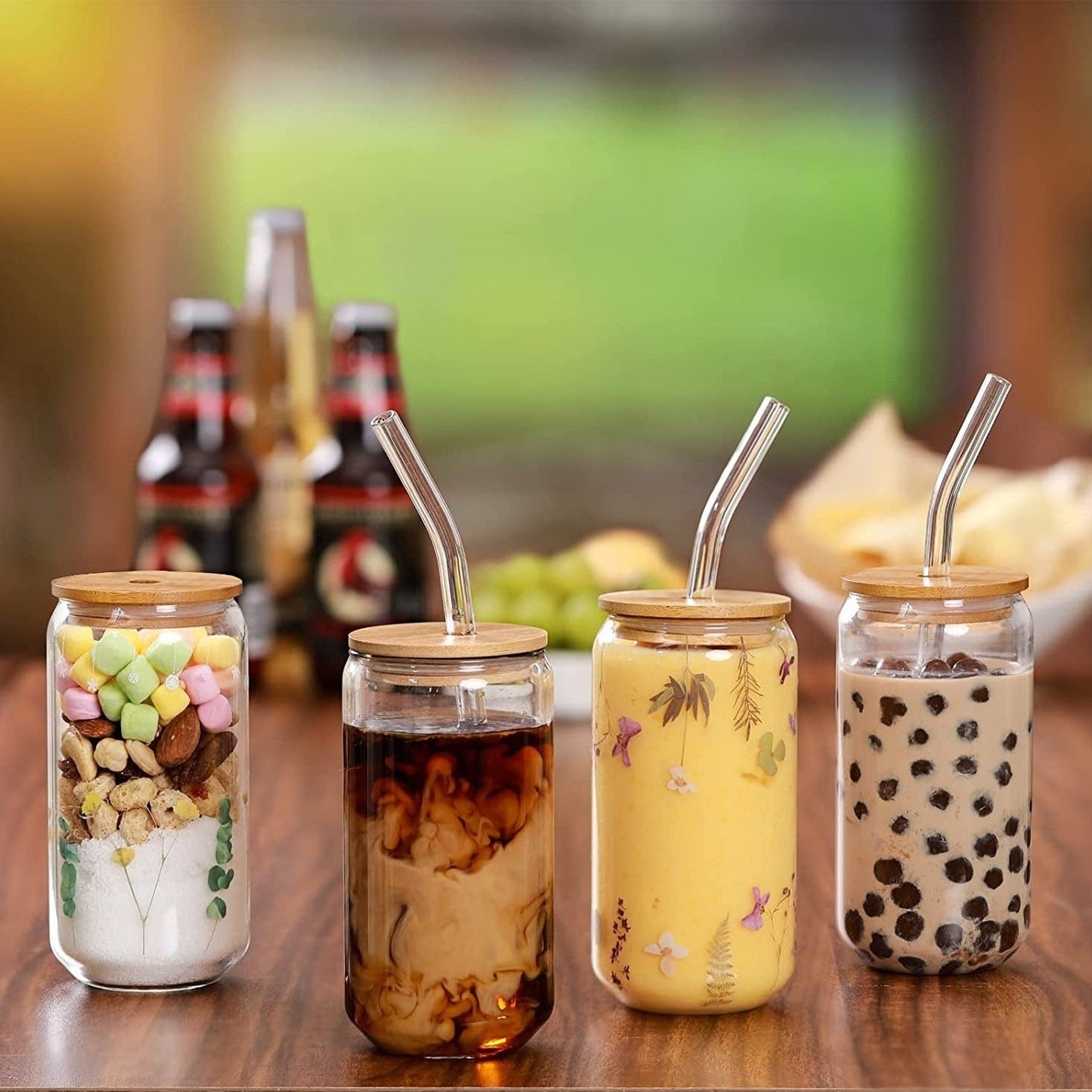 Glas til Bubbletea - JuiceJar™